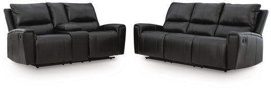 Glossmore Sofa and Loveseat