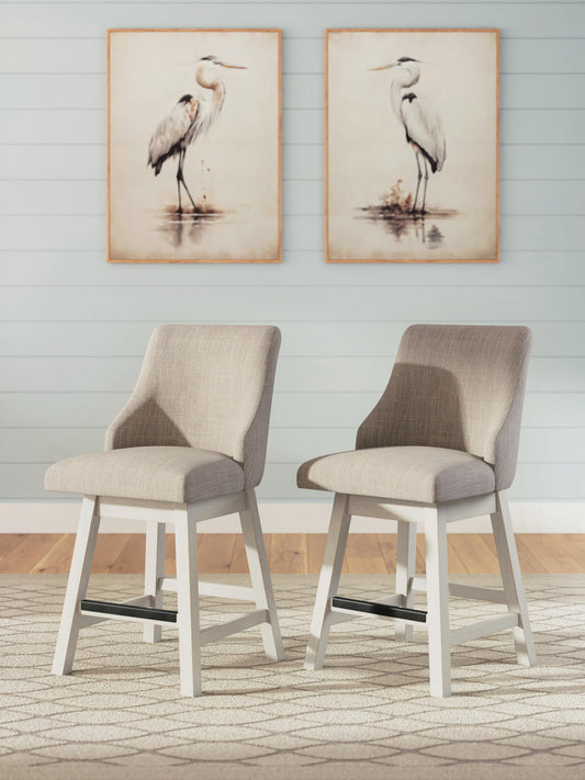 Robbinsdale UPH Swivel Barstool (2/CN)