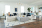 Polaris - Sectional With Comfort Coil Seating And Accent Pillows Included