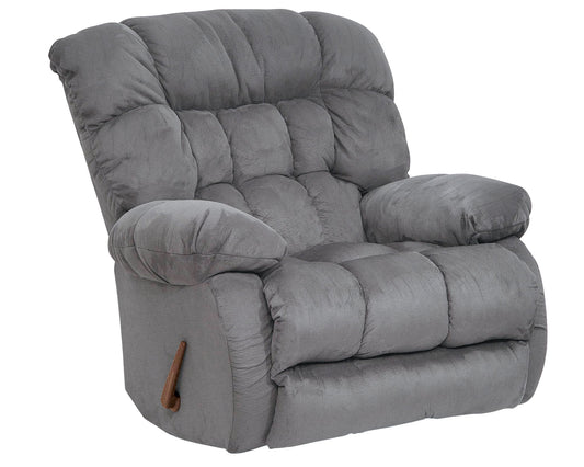 TeddyBear - Chaise Rocker Recliner - Graphite