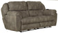 Flynn - Power Lay Flat Reclining Sofa Power Adjustable Headrest & Lumbar And Dual Heat & Massage - Fig