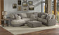 Canyon - Cocktail Ottoman - Umber