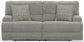 Renaldo - Power Sofa With Zero Gravity Recline - Stone