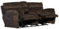 Sedona - Power Hdrst With Lumbar Lay Flat Reclining Console Loveseat With Storage & Cupholders