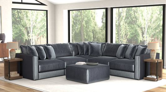 Remington - Modular Sofa And Cocktail Ottoman