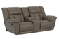 Sentinel - Lay Flat Reclining Loveseat With Extended Ottoman