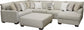 Middleton Modular Sectional - Cocktail Ottoman - Cement