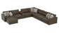 Siena - Modular Sectional And Cocktail Ottoman