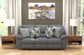 Trifecta - Sofa With 3 Recliners and Drop Down Table
