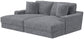 Cozy - 2 Piece Double Wide Chaise With USB Charging Ports