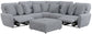 Majesty - Deep Seating Power Reclining Sectional And Ottoman