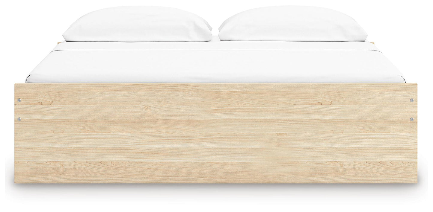 Onita King Platform Bed with 1 Side Storage