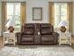 Gravier PWR REC Loveseat/CON/ADJ HDRST
