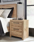Hyanna Full Panel Storage Bed, Dresser, Mirror and Nightstand