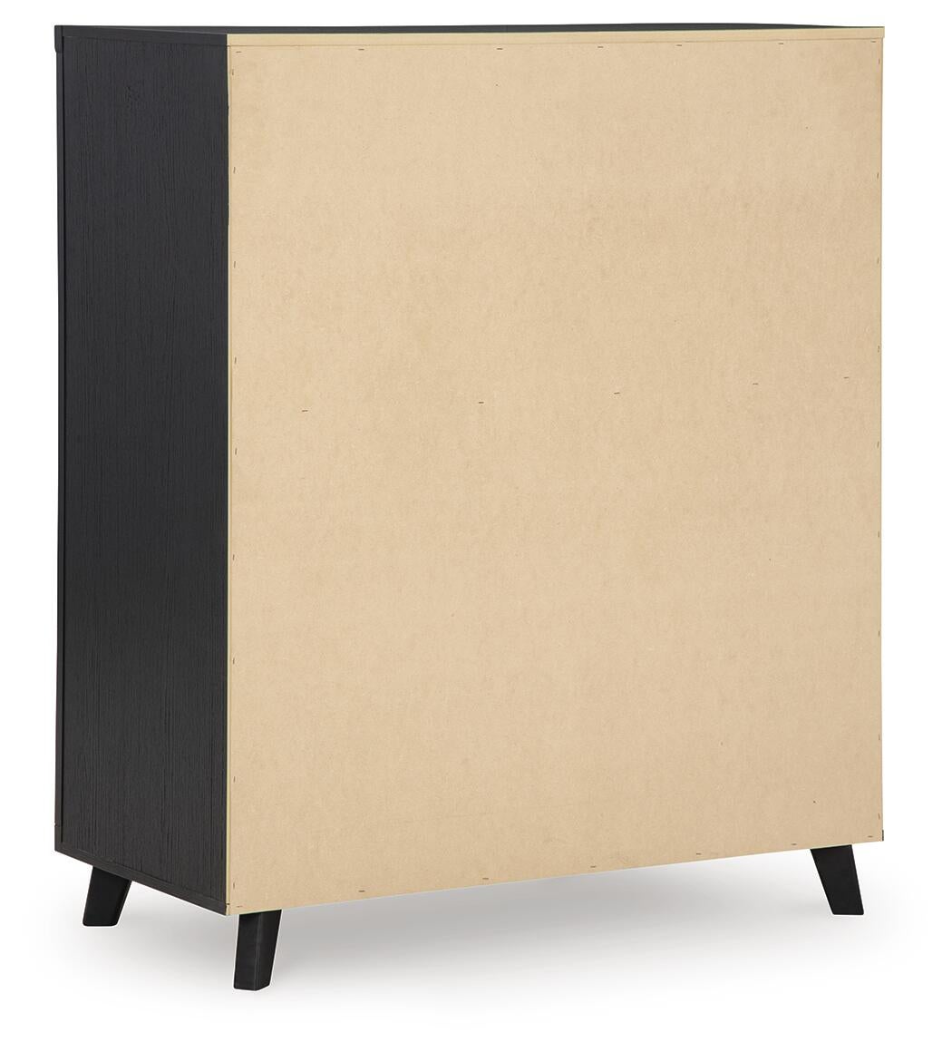 Danziar Queen Panel Headboard, Dresser, Mirror, Chest and Nightstand