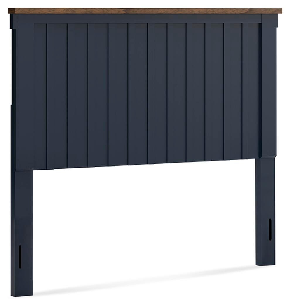 Landocken Full Panel Headboard, Dresser and Mirror