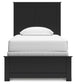 Maribel Twin Panel Bed, Dresser and Mirror