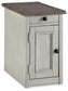Bolanburg Chair Side End Table
