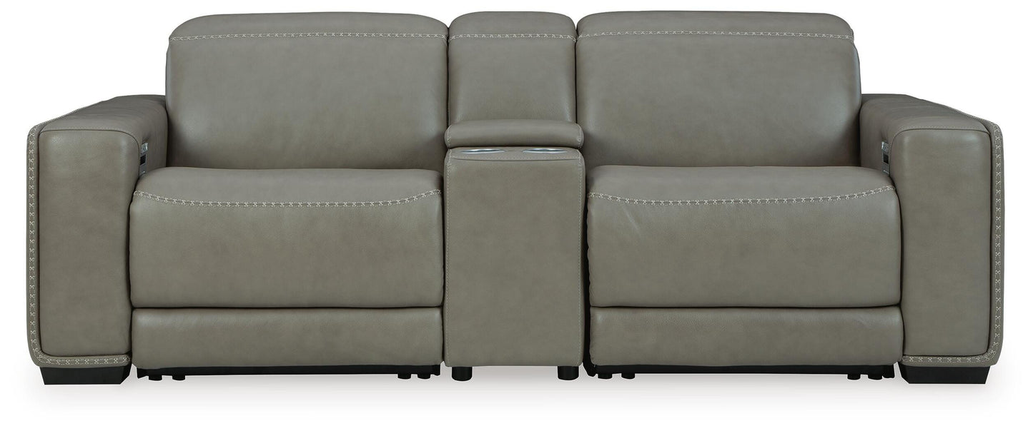 Correze 3-Piece Power Reclining Sectional Loveseat