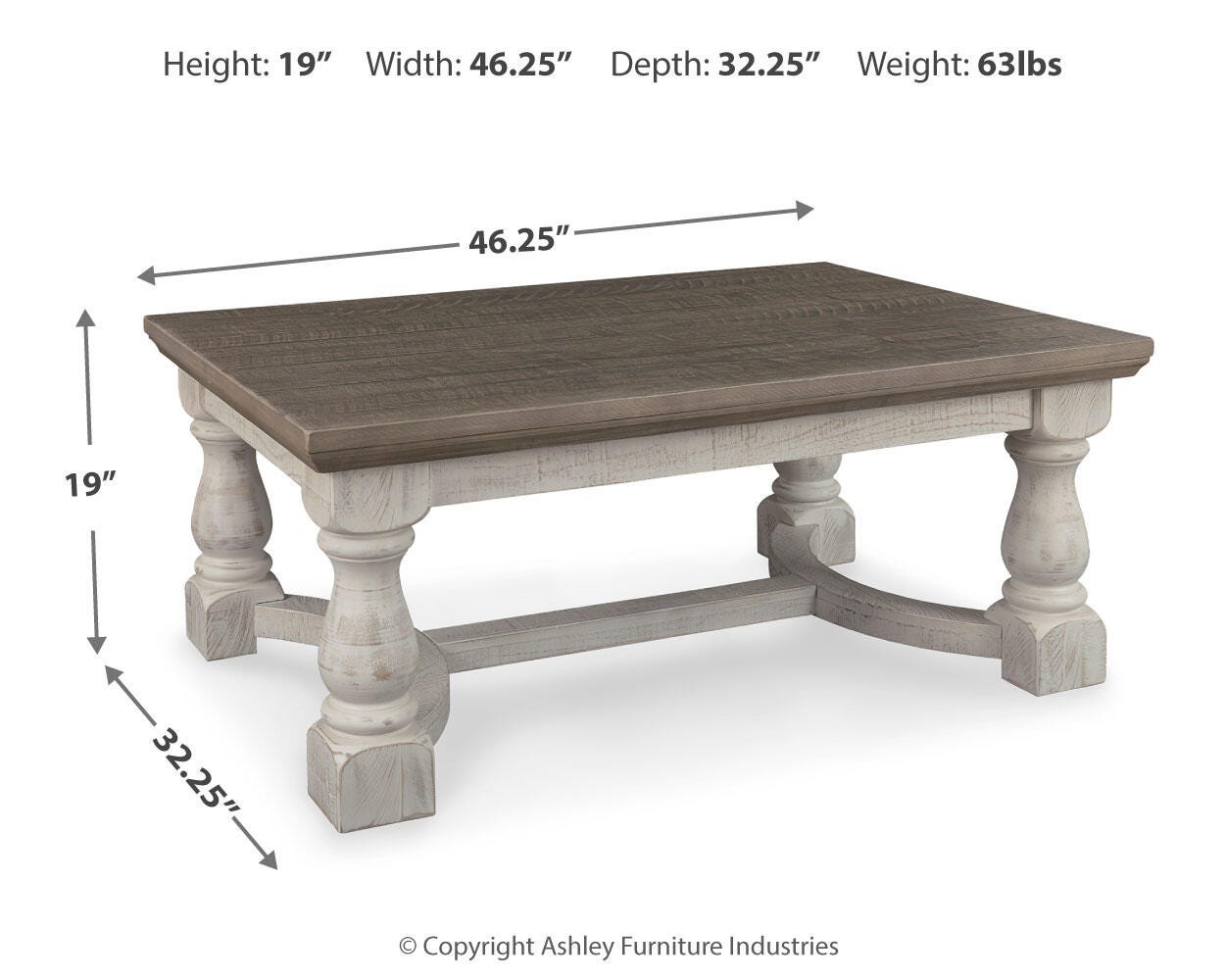 Havalance Rectangular Cocktail Table
