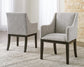 Burkhaus Dining UPH Arm Chair (2/CN)