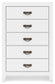 Binterglen Five Drawer Chest