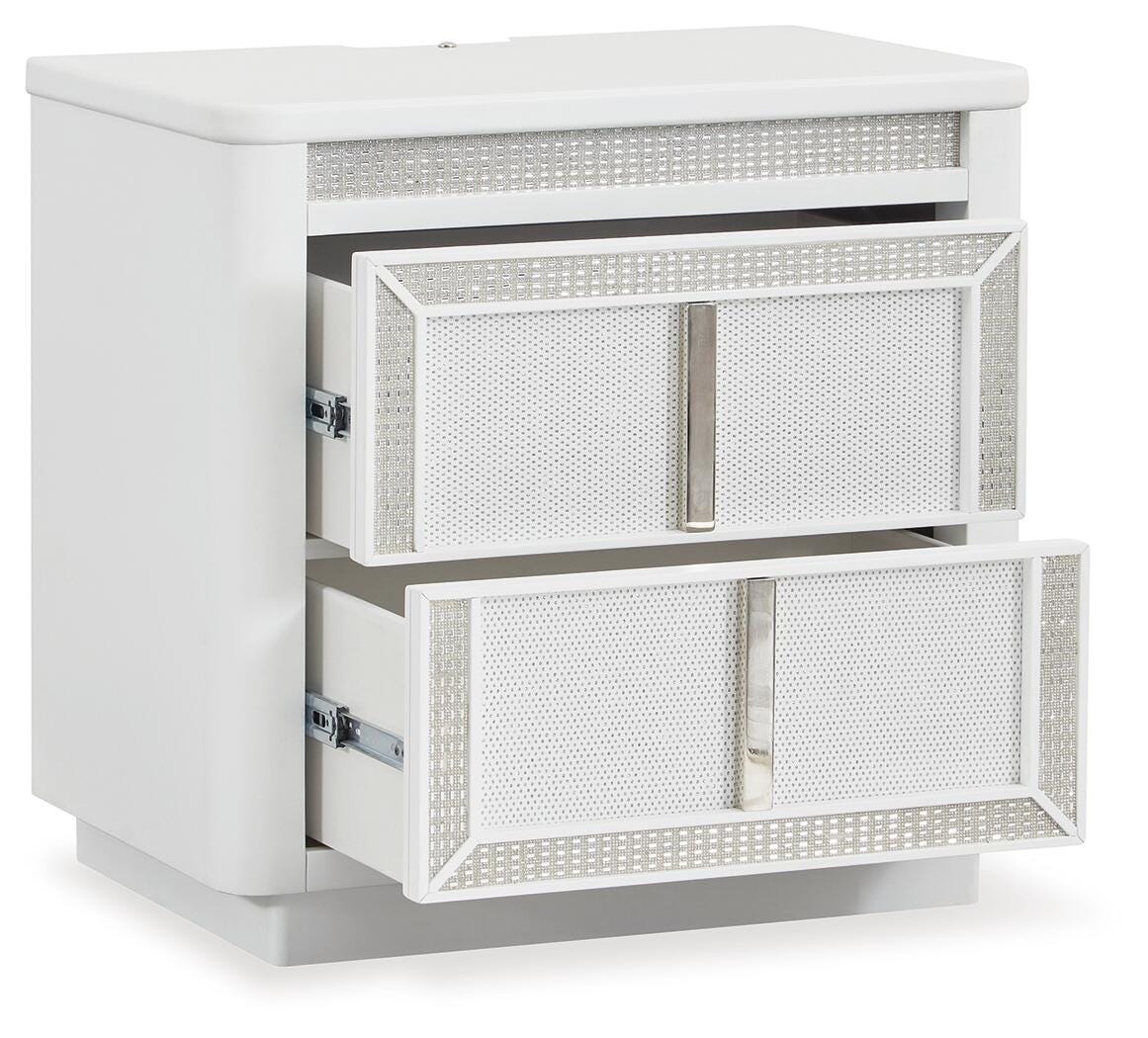Chalanna Two Drawer Night Stand