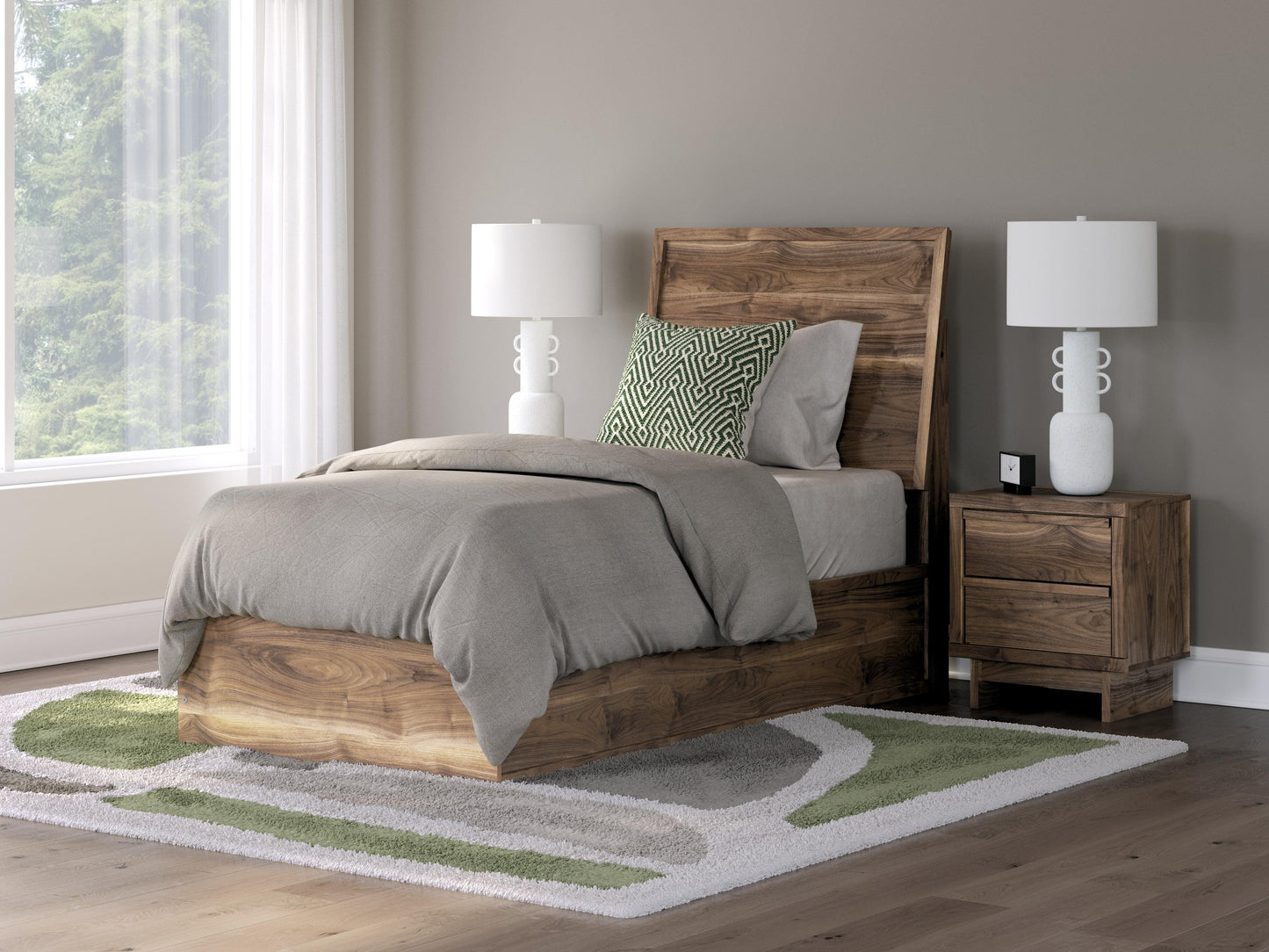 Chirason Twin Panel Bed