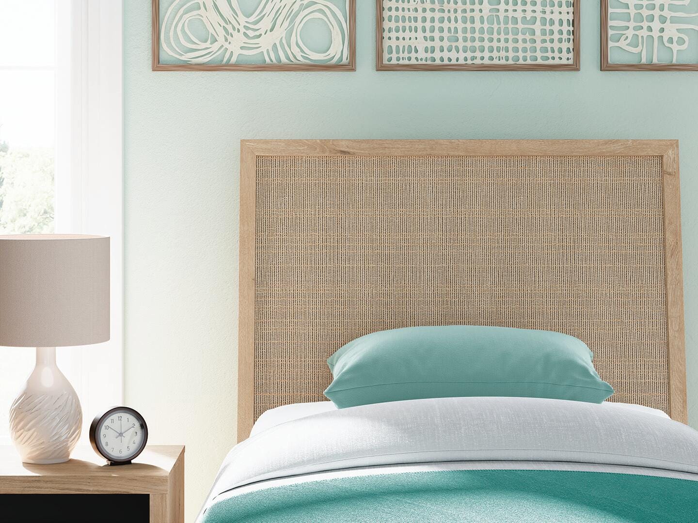 Cielden Twin Panel Bed