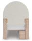 Arloster Twin Upholstered Panel Bed with Storage