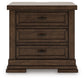 Taffenbrook Three Drawer Night Stand