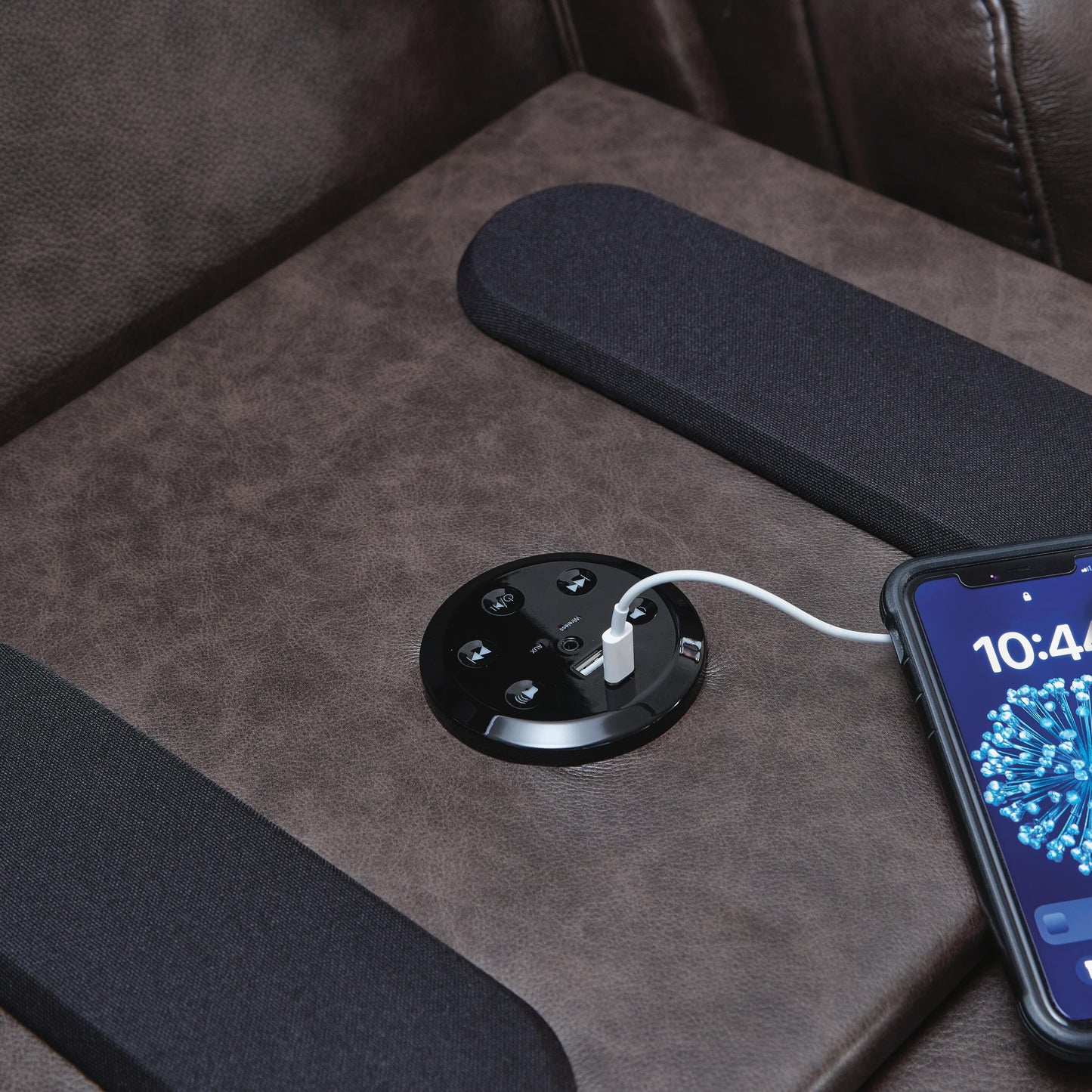 Crossplex PWR REC Sofa with ADJ Headrest