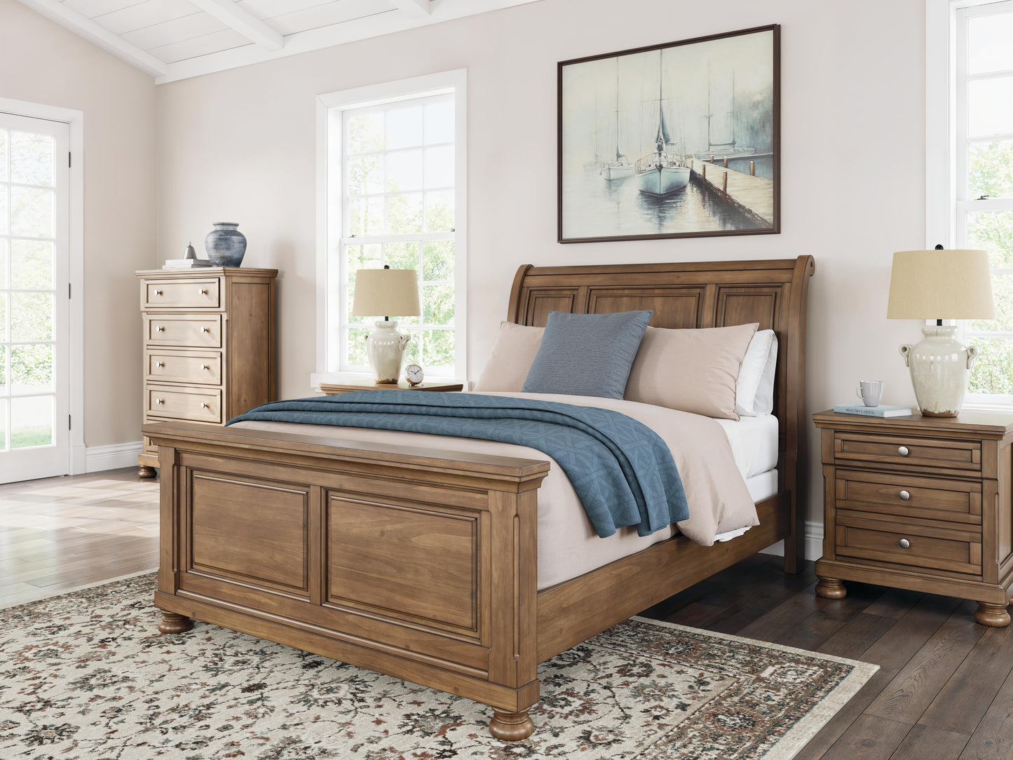Feddinger Two Drawer Night Stand