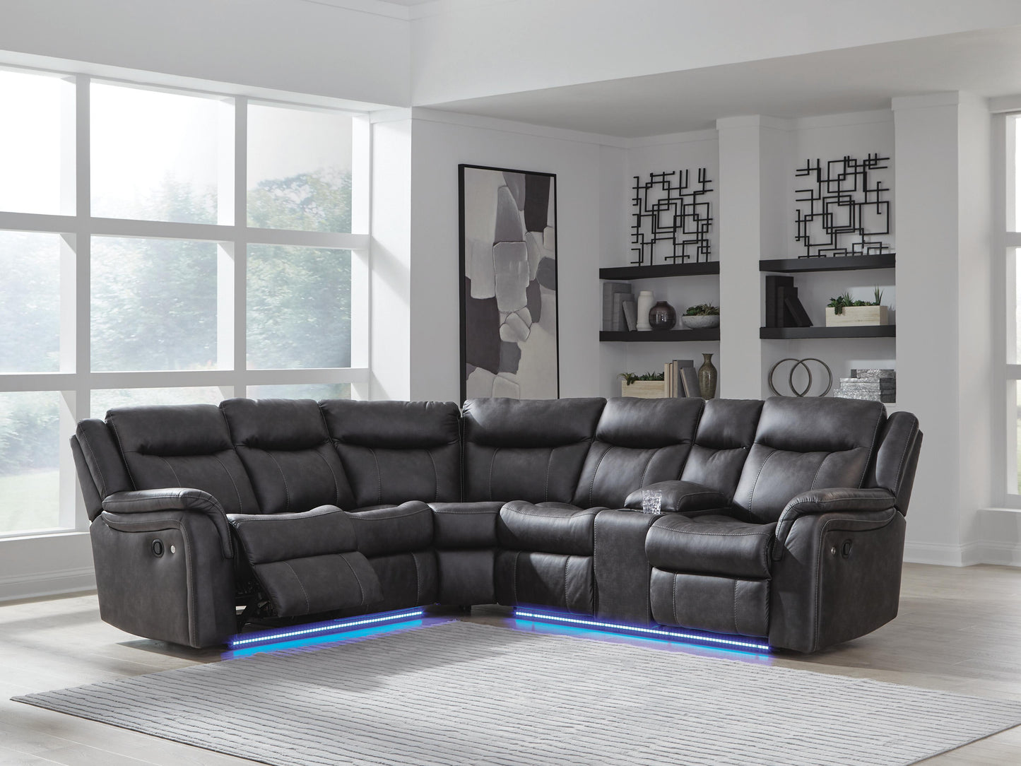 Sultan Meadow 2-Piece Reclining Sectional