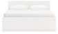 Onita King Panel Platform Bed with 2 Side Storage
