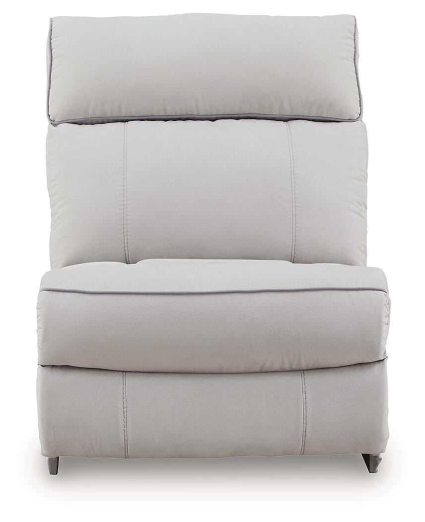 Social Pointe 7-Piece Reclining Sectional with Storage Consoles