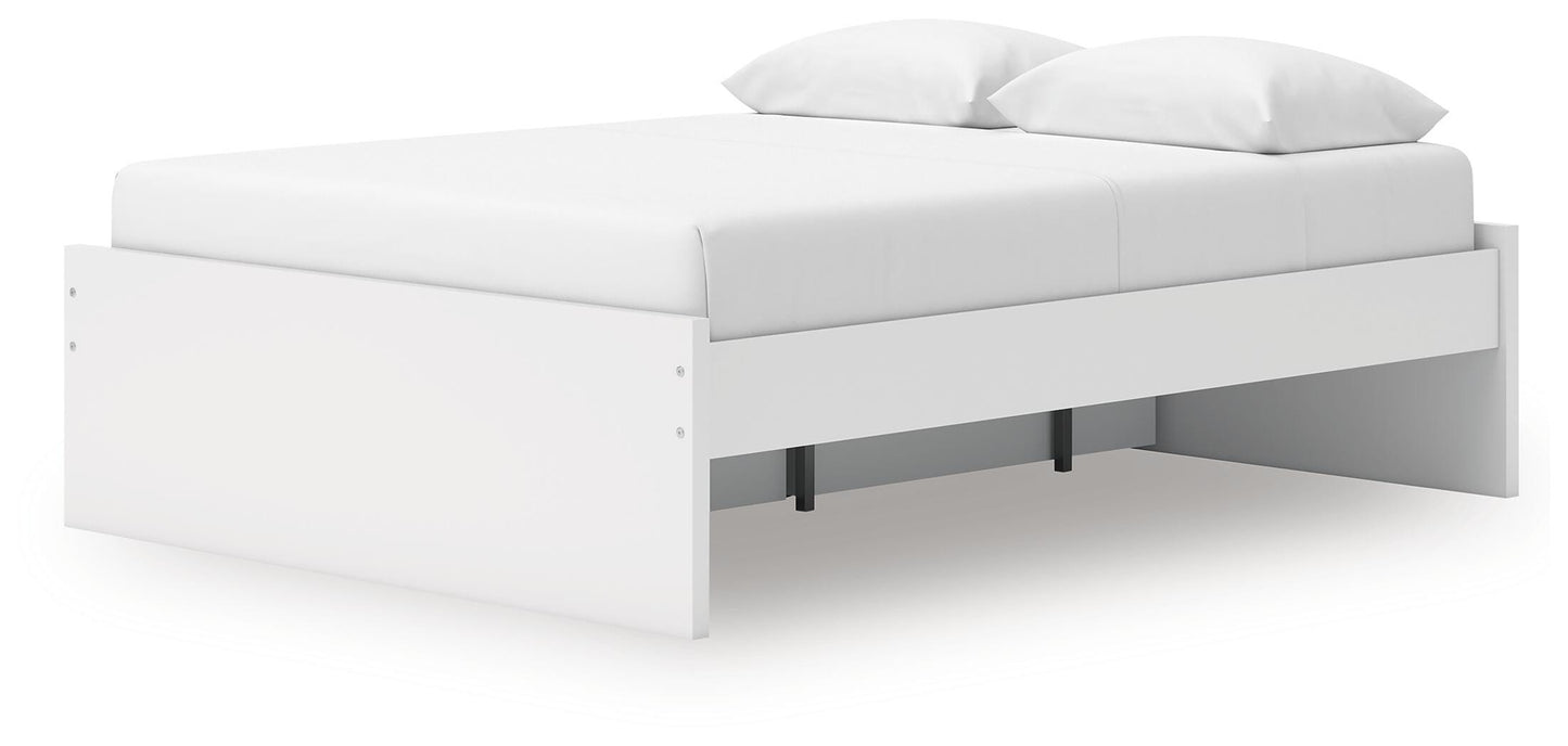 Onita Queen Platform Bed with 1 Side Storage
