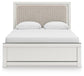 Zuraleus Queen Upholstered Panel Platform Bed