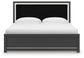Zuraleus King Upholstered Platform Bed