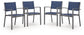 Rocky Creek Sling Arm Chair (4/CN)
