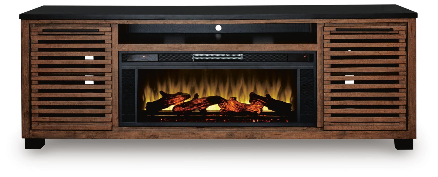Kallari 84" TV Stand with Electric Fireplace