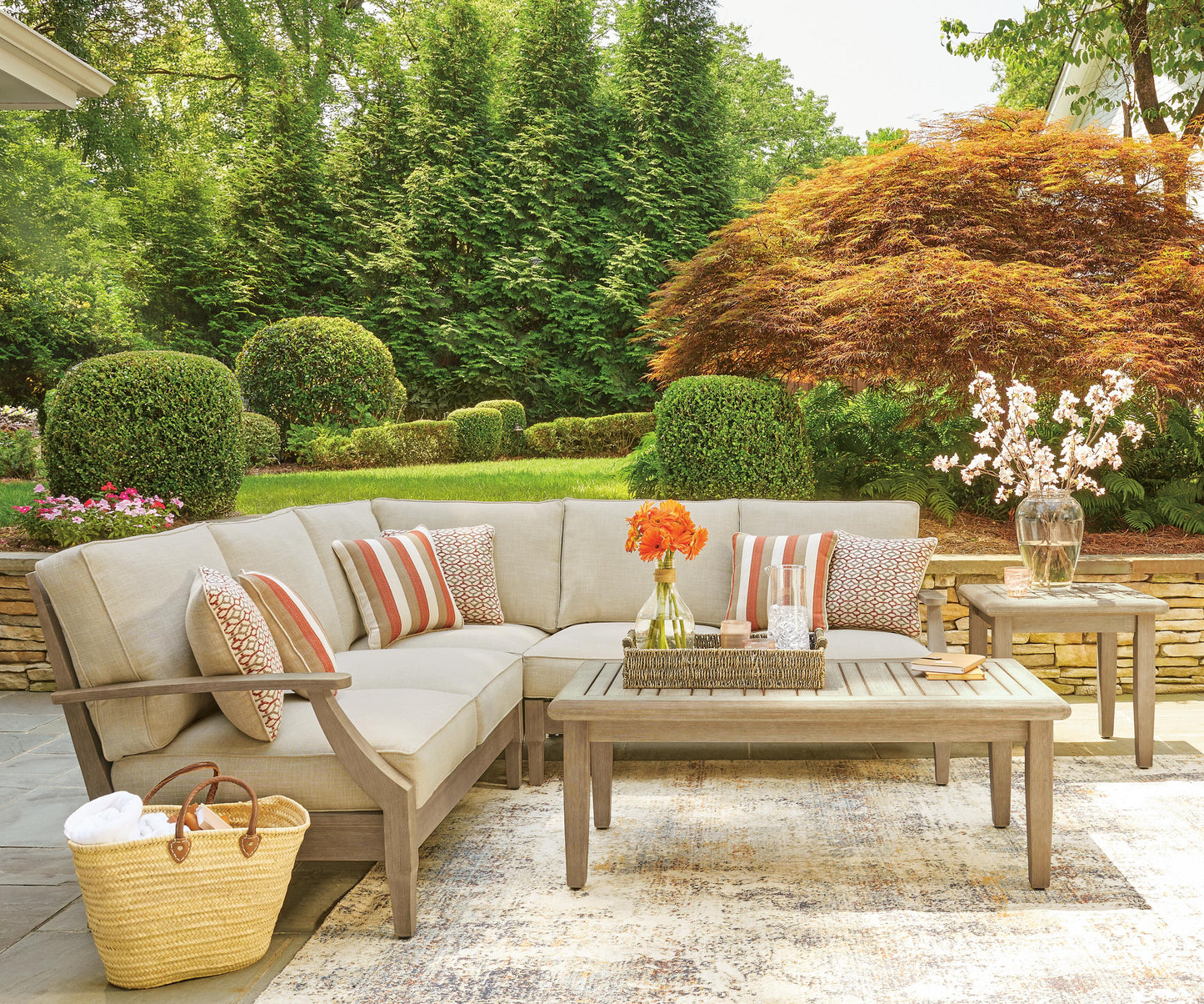 Clare View 3-Piece Outdoor Sectional