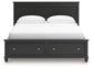 Lanolee California King Panel Storage Bed
