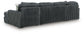 Midnight-Madness 3-Piece Double Chaise Sectional