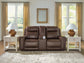 Gravier PWR REC Loveseat/CON/ADJ HDRST