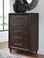 Dantenton Five Drawer Chest