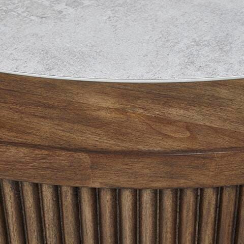Hadonna Round End Table