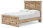 Makidern Full Panel Storage Bed