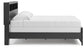 Broachmyn King Bookcase Panel Bed