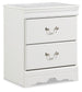 Anarasia Twin Sleigh Headboard, Dresser, Mirror, Chest and Nightstand